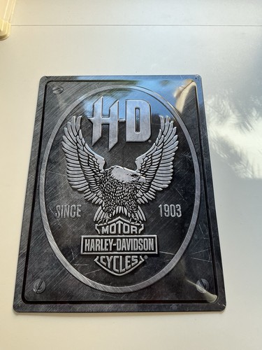 Blechschild harley davidson - harley,