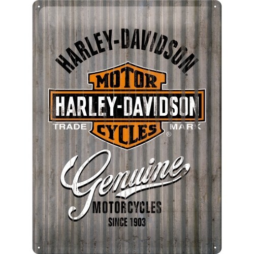 Blechschild harley davidson - harley,