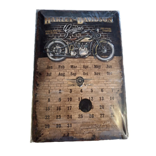Blechschild harley davidson - hd,