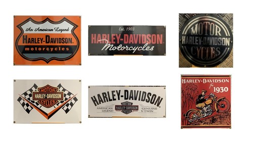 Harley davidson porzellan - harley-davidson,