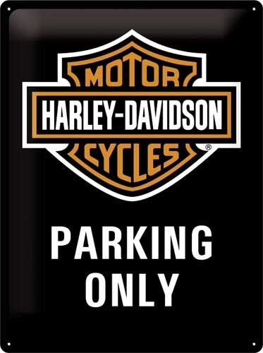Blechschild harley davidson - blechschild, harley-davidson