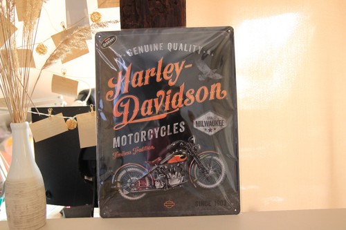 Blechschild harley davidson - blechschild, „harley-davidson