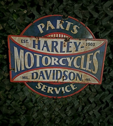 Schild harley davidson - schild, hd