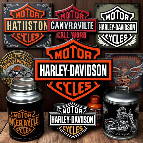 Nostalgic art harley - nostalgic-art,