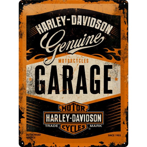 Harley davidson schild 40 - harley-davidson, x