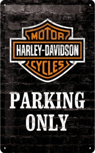 Blechschild harley davidson - blechschild,