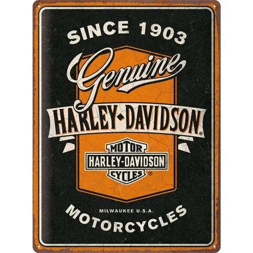 Harley davidson blechschild - harley-davidson,
