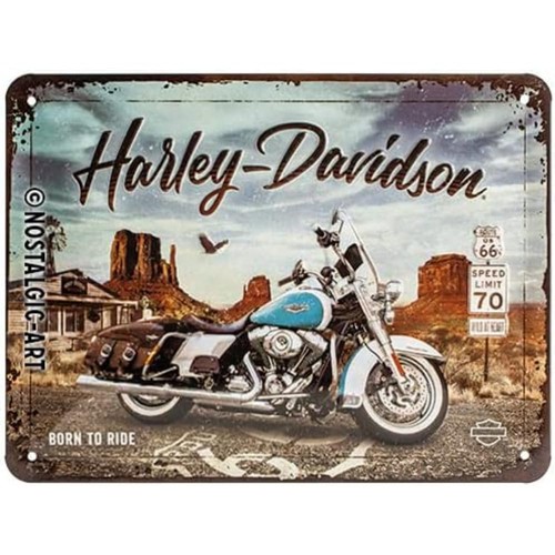 Harley blechschild 15x20 - harley,