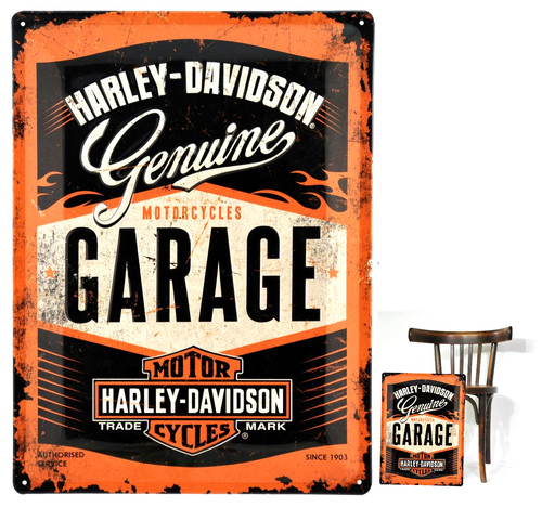 Harley davidson schild 60 - 40, x